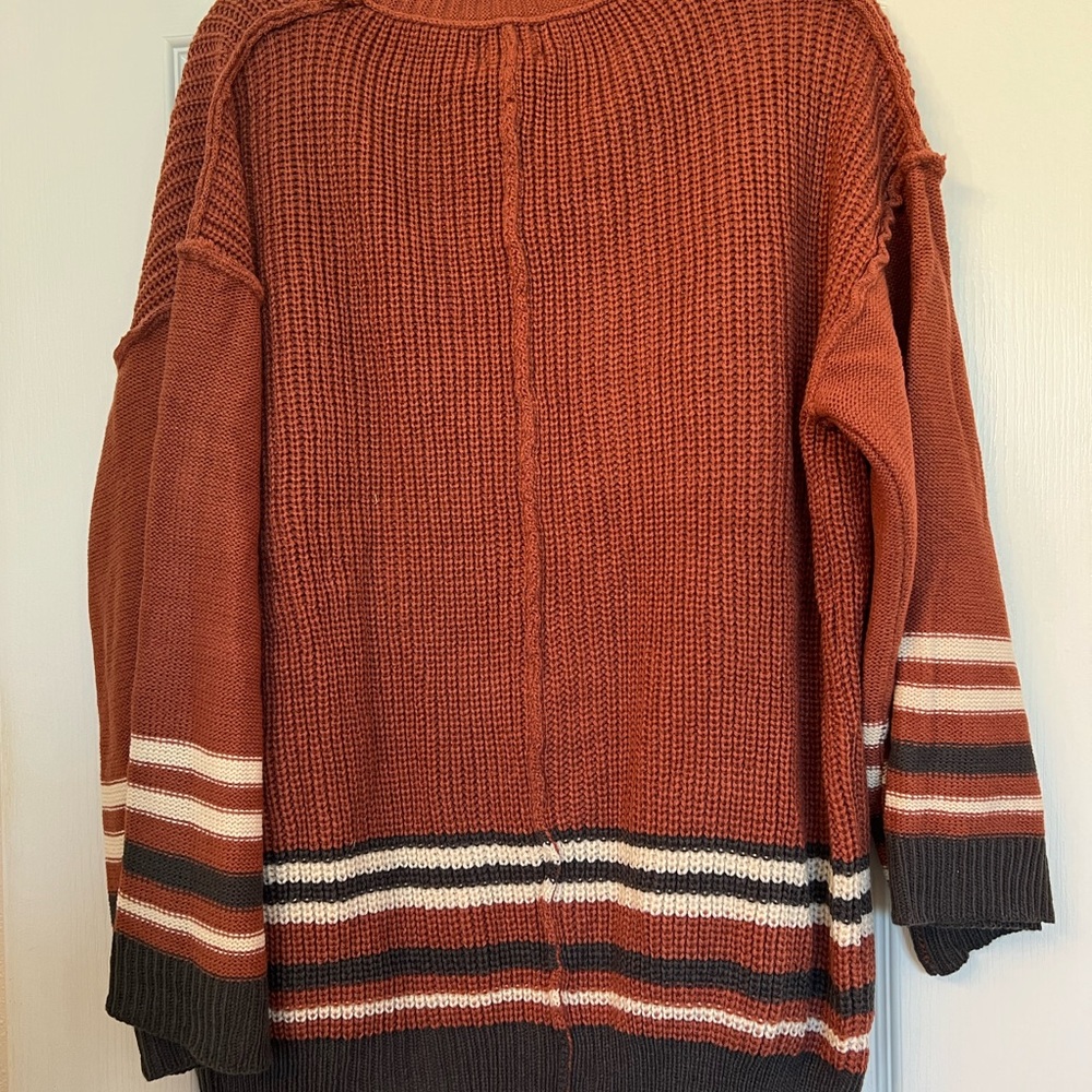 NWOT POL varsity cardigan in size medium. - Picture 3 of 4